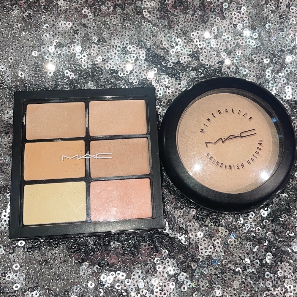 MAC cosmetics PRO face set - Pro-conceal palette and skinfinish